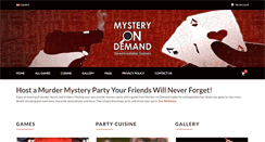 Desktop Screenshot of mysteryondemand.com